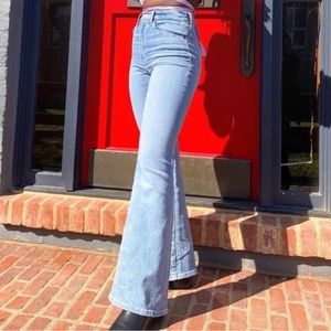 Abercrombie Ultra High Rise Stretch Flare Jean